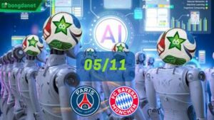Siêu máy tính dự đoán bóng đá ngày 05/11/2025 tâm điểm đội Paris Saint Germain gặp đội Bayern Munich