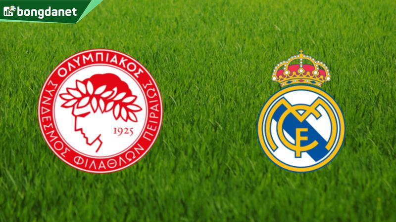Nhận định trận đấu Olympiakos Piraeus vs Real Madrid