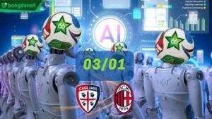 Siêu máy tính dự đoán bóng đá ngày 3/1/2026 tâm điểm Cagliari gặp AC Milan