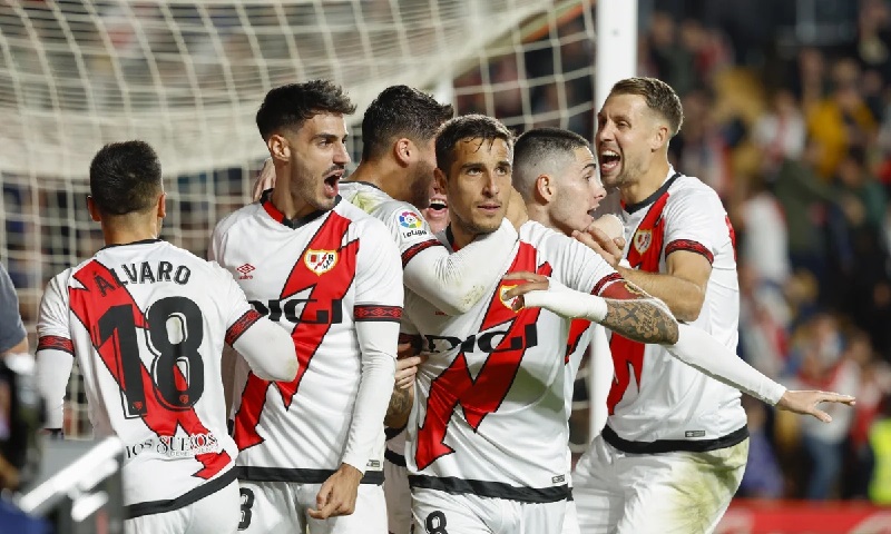 Rayo Vallecano tự tin khi bước vào trận đấu